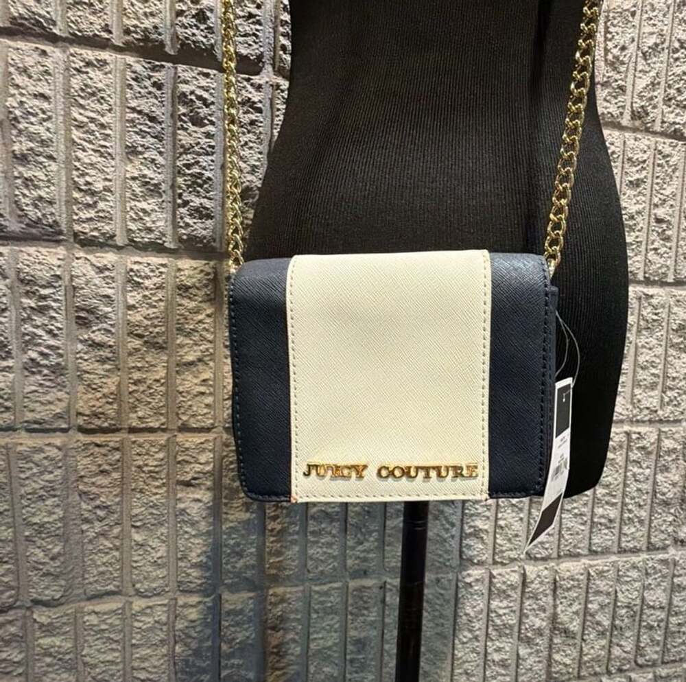 Juicy Couture Saffiano Colorblock Crossbody Bag